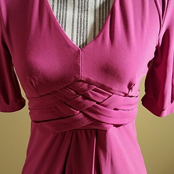 Chadwicks Weave Front Rose Dress - Picture 2 of 3